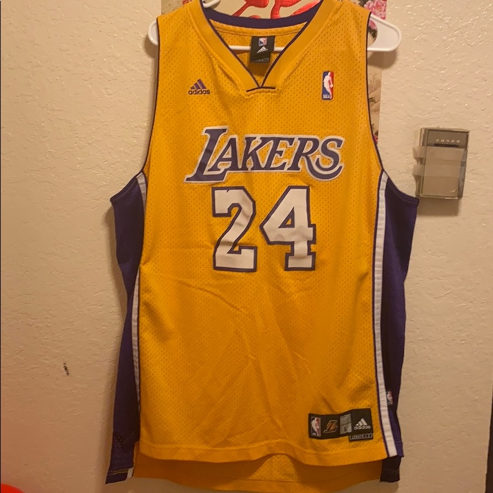 Kobe Bryant Gold Jersey #24